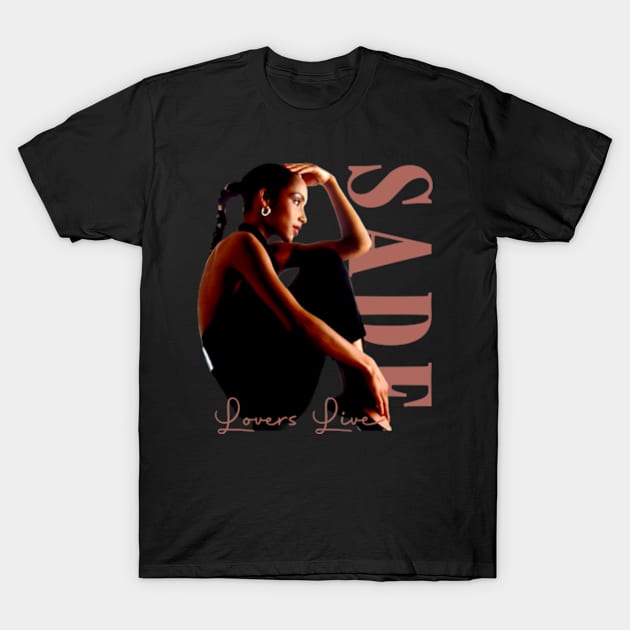 Sade Adu Lovers Live T-Shirt by Pernilla Taavola